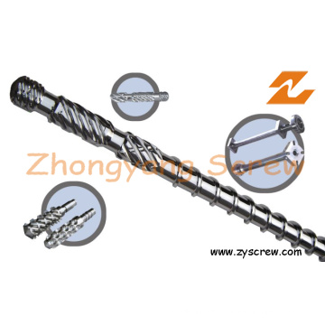 Extruder Screw Barrel Extrusion Screw Barrel Plastic Machinery Components